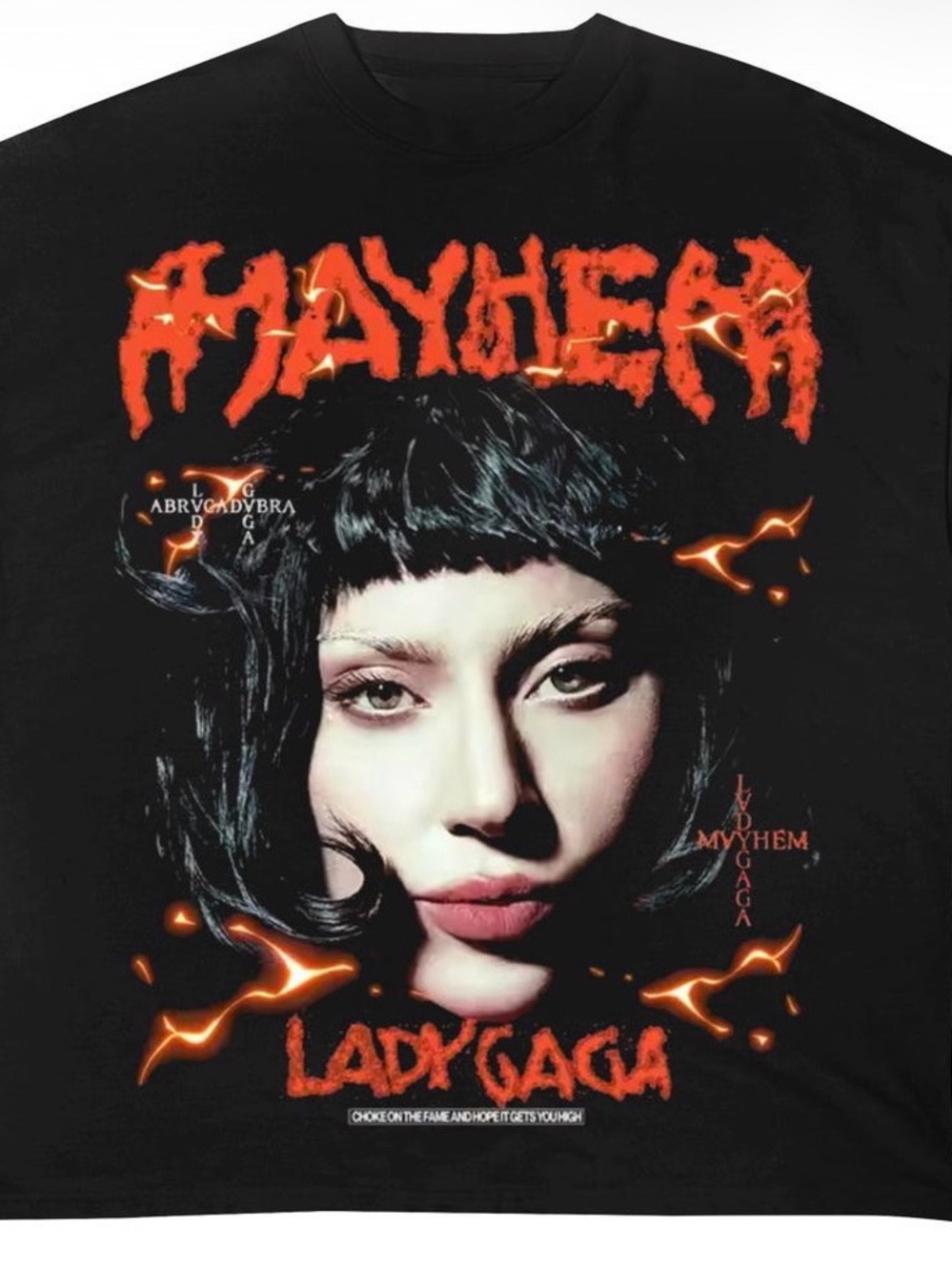 LADY GAGA MAYHEM BALL shirt (unofficial merch)